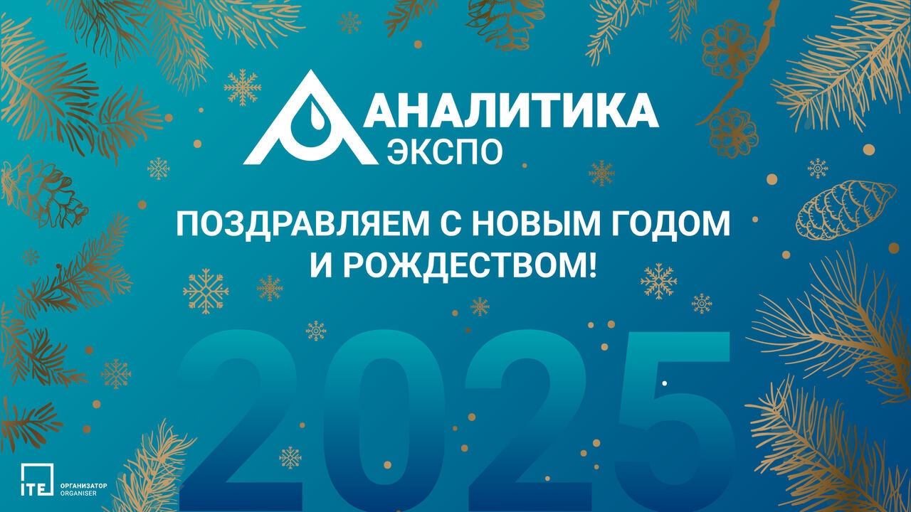 «Аналитика Экспо» поздравляет с Новым 2025 годом!